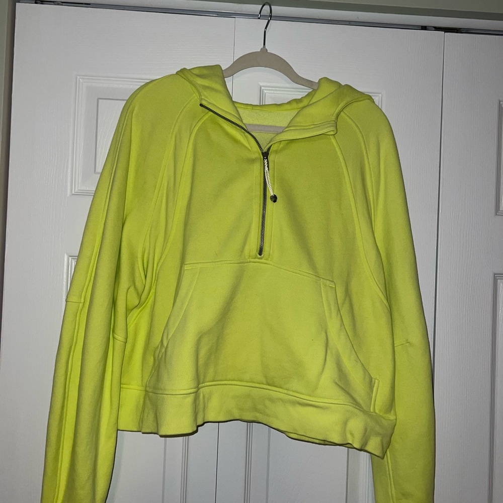Lululemon scuba cropped hoodie